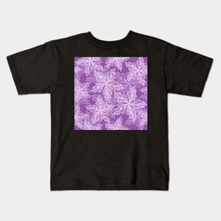 Purple flowers Kids T-Shirt